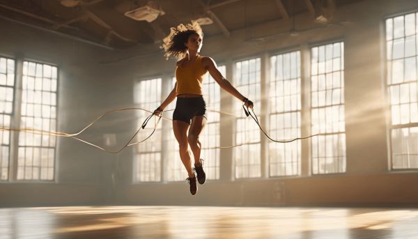 Brûler des calories rapidement avec la corde à sauter pour maigrir