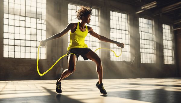 Maîtriser la corde à sauter pour brûler 30 min de calories