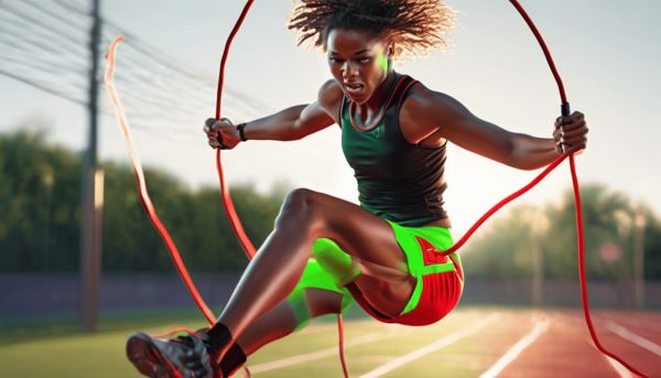 Optimiser votre dépense calorique avec la corde à sauter